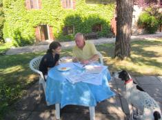 Une leçon à l'ombre